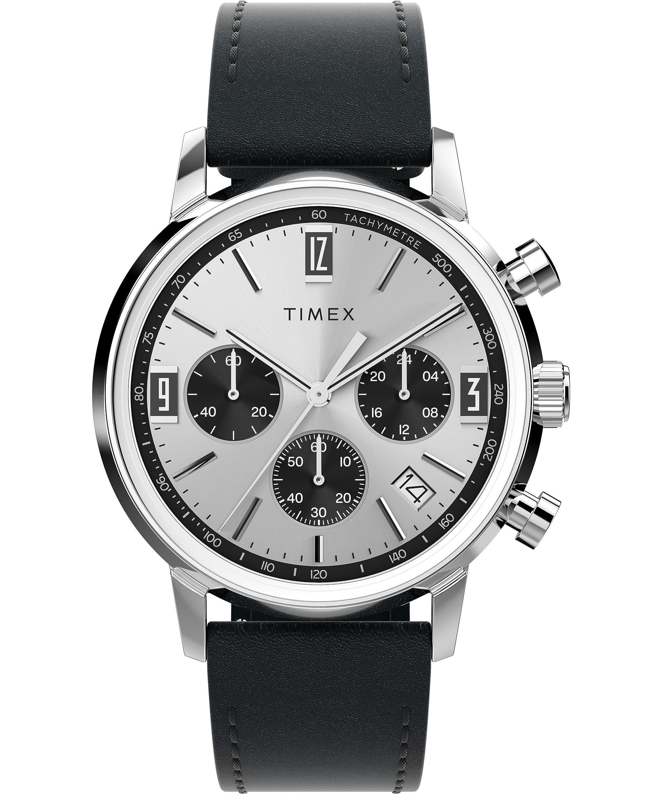 Timex Men s Merlin 40mm Watch, Black/Silver Tone/Stainless Steel. , One Size, Marlin 40mm.
Timex Men s Merlin 40mm Watch, Black/Silver Tone/Stainless Steel. , One Size, Marlin 40mm.