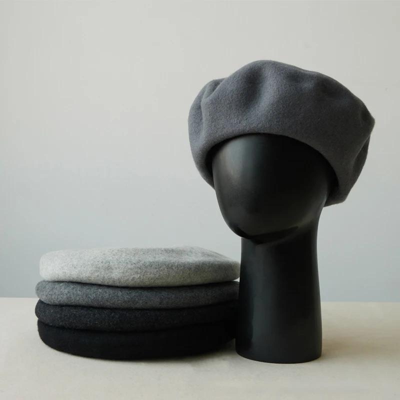 Korean Style Wool Beret Female Women Winter Warm Flat Knitted Berets Hat Retro Bonnet Casual Painter Hat Cap for Lady Girl one size fits all
Korean Style Wool Beret Female Women Winter Warm Flat Knitted Berets Hat Retro Bonnet Casual Painter Hat Cap for Lady Girl one size fits all