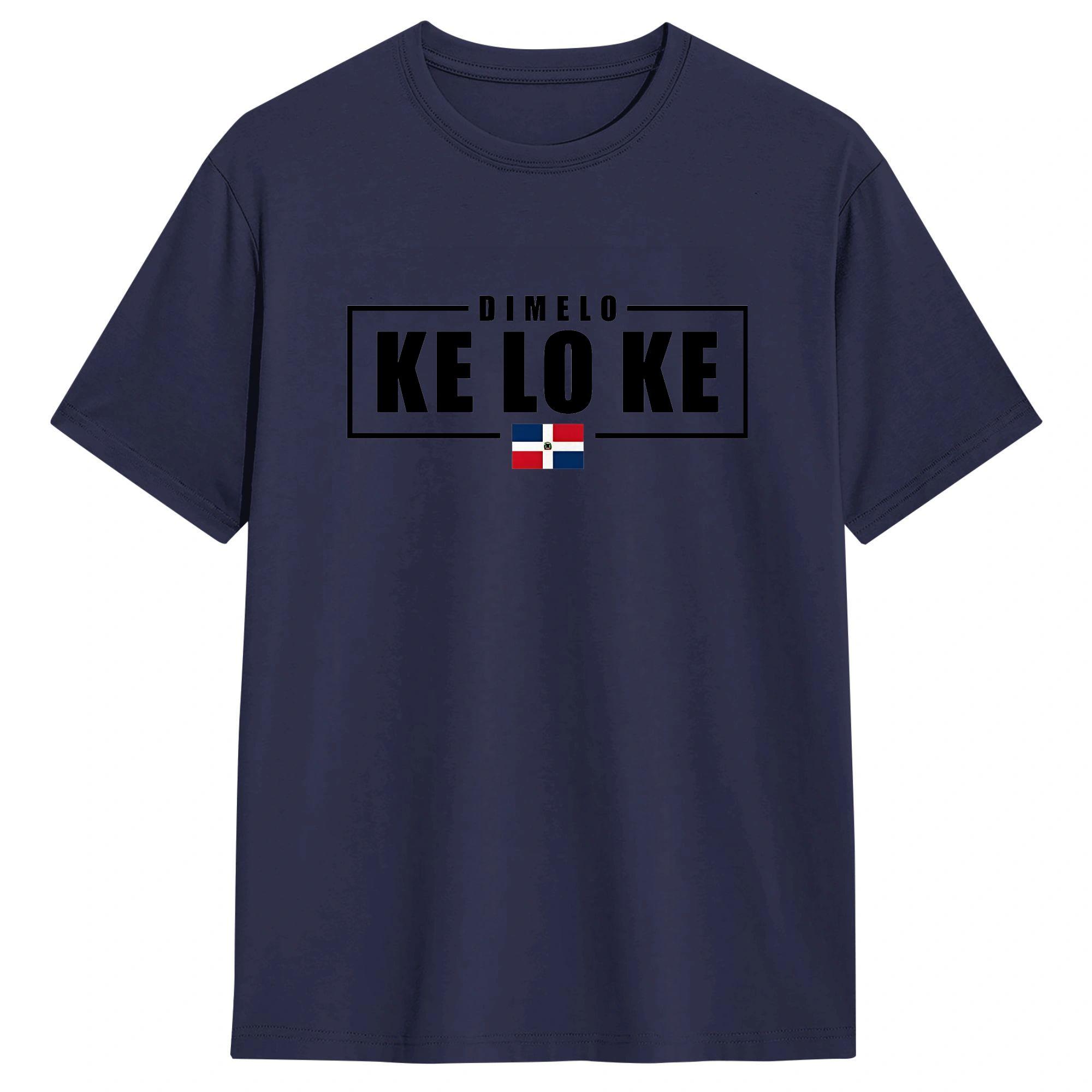 Harajuku T Shirt Dimelo Ke Lo Ke Dominican Republic Flag Cotton T Shirts Popular Tee Shirt Unisex Summer Short Sleeve Tops 4XL
Harajuku T Shirt Dimelo Ke Lo Ke Dominican Republic Flag Cotton T Shirts Popular Tee Shirt Unisex Summer Short Sleeve Tops 4XL