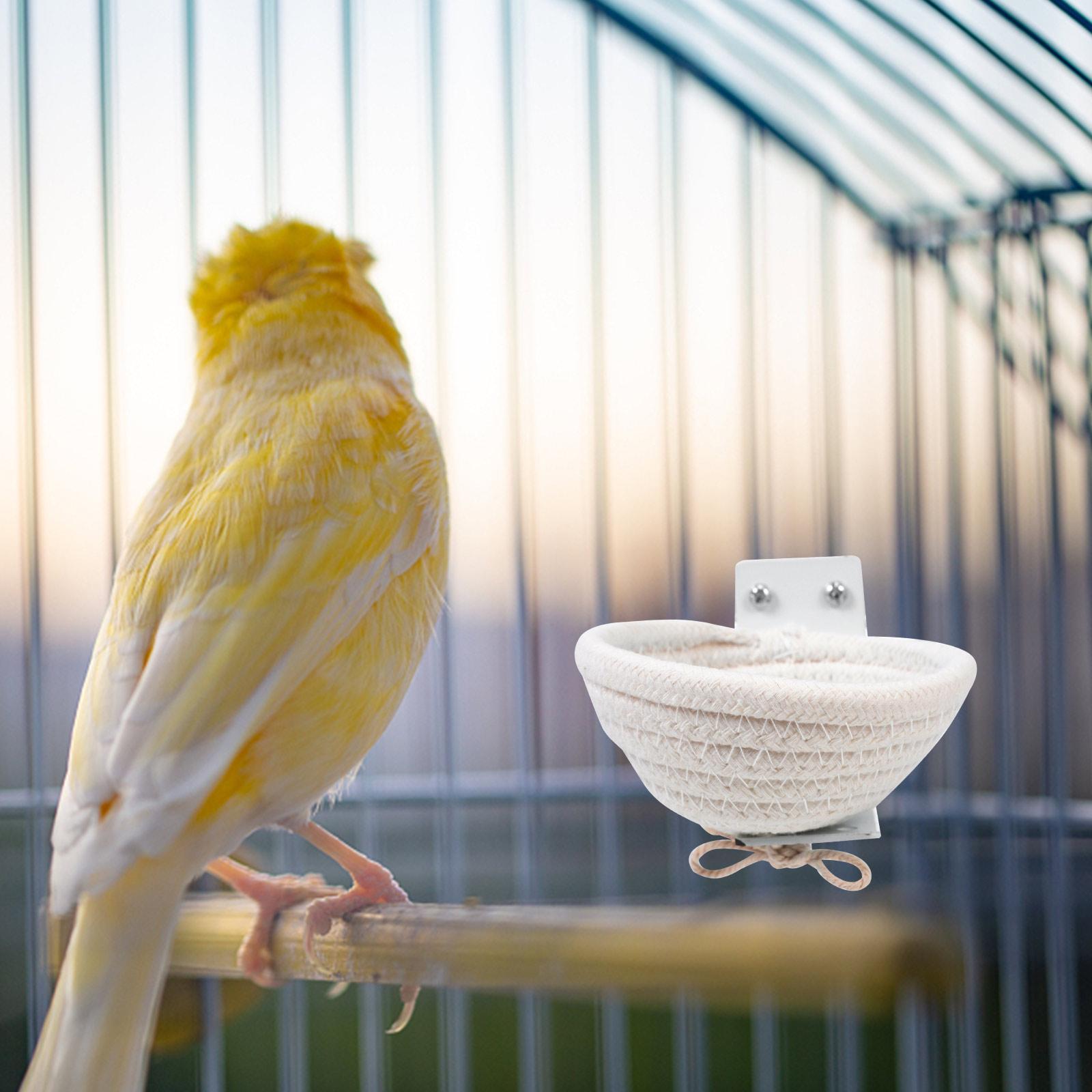Bird Nest Durable Woven Cage Hanging Bird Nest Scratch Resistant Breeding Box Safe Resting Place Pet Supplies Breeding Case 10X10X3cm
Bird Nest Durable Woven Cage Hanging Bird Nest Scratch Resistant Breeding Box Safe Resting Place Pet Supplies Breeding Case 10X10X3cm