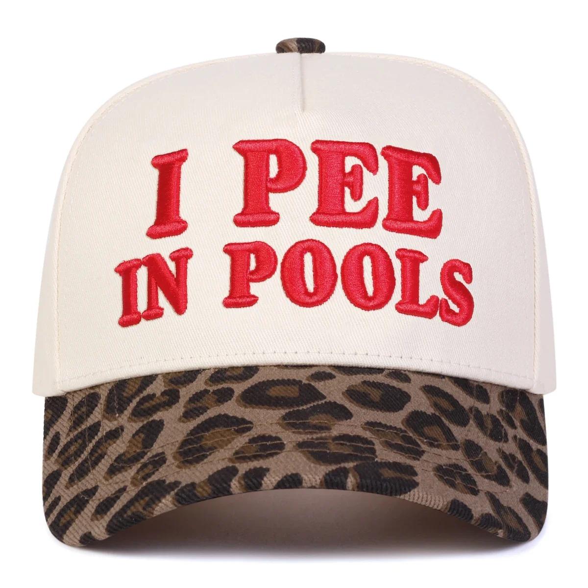 Unisex I Pee In Pools Letter Embroidery Baseball Caps Spring And Autumn Outdoor Adjustable Casual Hats Sunscreen Hat Sports Cap
Unisex I Pee In Pools Letter Embroidery Baseball Caps Spring And Autumn Outdoor Adjustable Casual Hats Sunscreen Hat Sports Cap