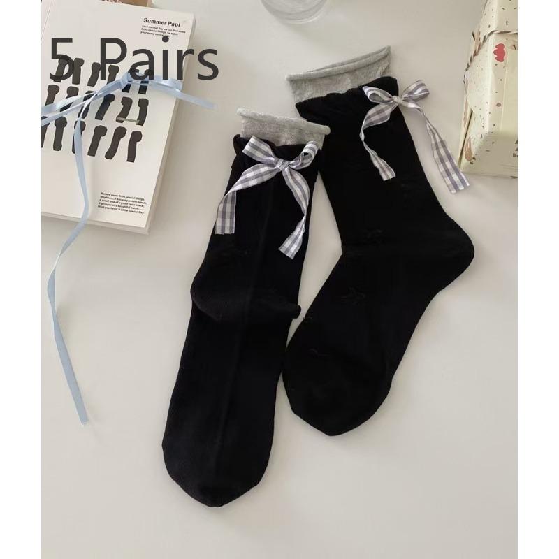5 пар женских весенне-летних тонких новых дышащих сетчатых хлопковых носков без косточек длиной до середины голени с бантом 5 Pairs чёрный
5 пар женских весенне-летних тонких новых дышащих сетчатых хлопковых носков без косточек длиной до середины голени с бантом 5 Pairs чёрный