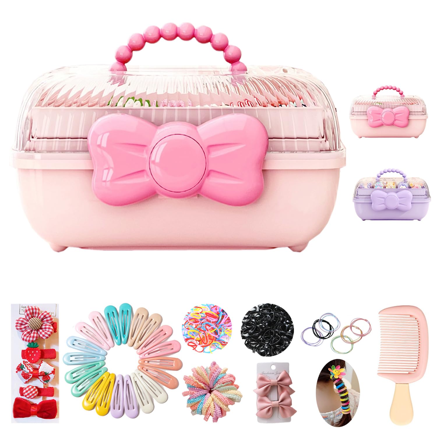 GALSANG Girls Gift Hair Accessories Luxury Set Hair Accessories Case Kids Jewelry Box Storage Case Jewelry Box Gift 3 Layer Cute Accessory Case рожевий
GALSANG Girls Gift Hair Accessories Luxury Set Hair Accessories Case Kids Jewelry Box Storage Case Jewelry Box Gift 3 Layer Cute Accessory Case рожевий