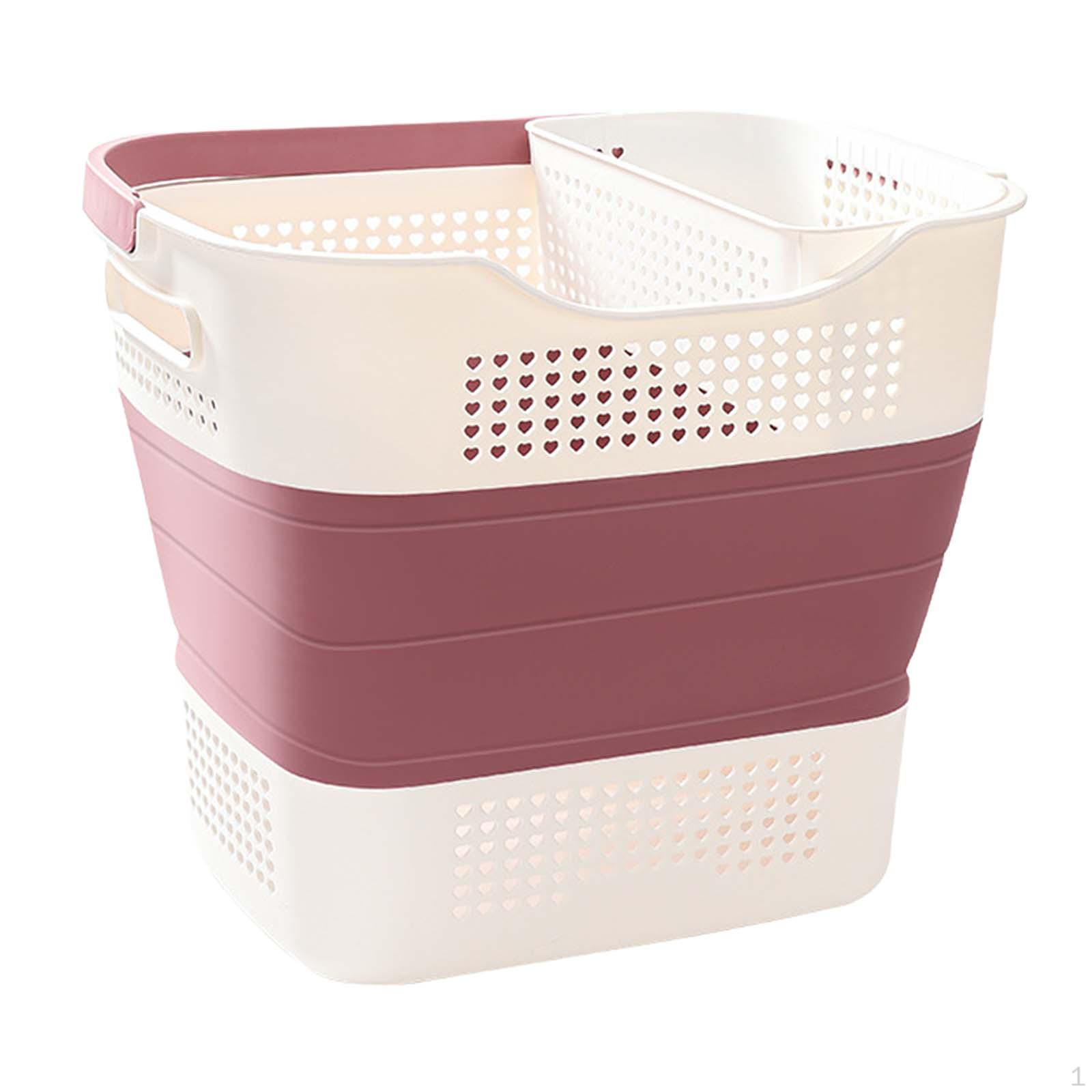 Складная корзина для белья 30 л, компактный портативный контейнер для хранения красный
Складная корзина для белья 30 л, компактный портативный контейнер для хранения красный