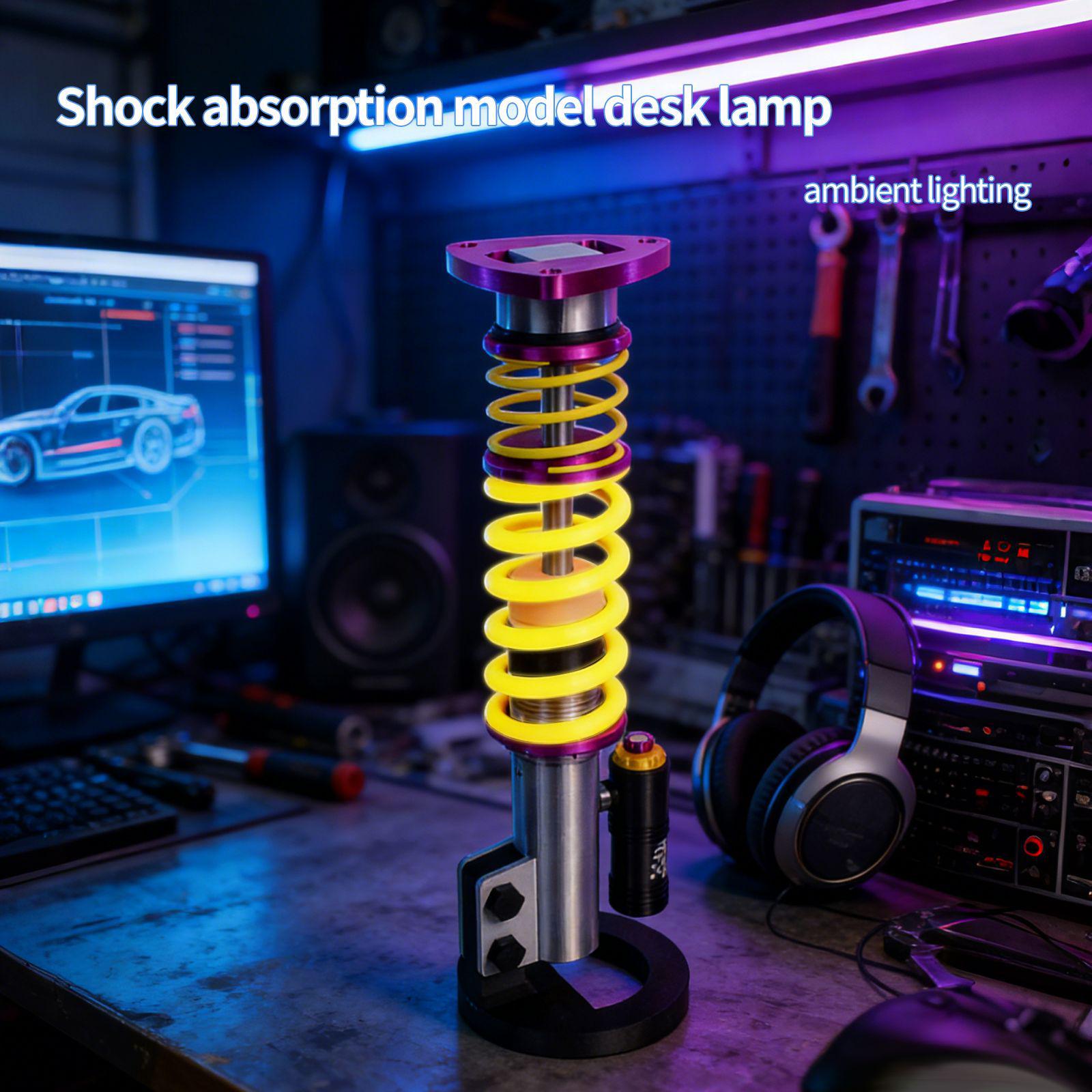 Car Mod KW Shock Absorber 3D Printed Desk Lamp - Industrial Style Night Light for Enthusiasts
Car Mod KW Shock Absorber 3D Printed Desk Lamp - Industrial Style Night Light for Enthusiasts