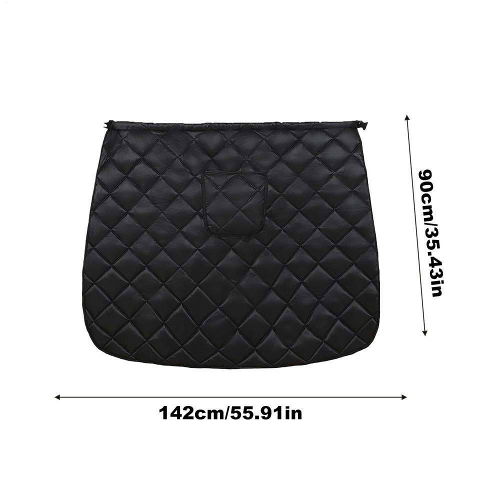 Motorcycle Leg Apron Cover Waterproof Quilted Windproof with Plush Lining for Scooter Winter Outdoor Riding Knee Leg Protection чёрный
Motorcycle Leg Apron Cover Waterproof Quilted Windproof with Plush Lining for Scooter Winter Outdoor Riding Knee Leg Protection чёрный