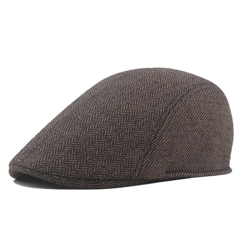 Fashion British Berets Men High Quality Autumn Winter Wool Hat Herringbone Flat Cap Classical Artist Painter Hat Male Beret Caps
Fashion British Berets Men High Quality Autumn Winter Wool Hat Herringbone Flat Cap Classical Artist Painter Hat Male Beret Caps