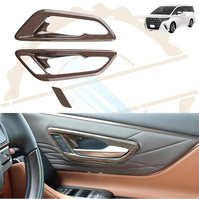 DodoxDIY Applicable New Alphard 40 series Vellfire 40 series custom accessory parts inner door handle panel cover garnish Dedicated car model interior
DodoxDIY Applicable New Alphard 40 series Vellfire 40 series custom accessory parts inner door handle panel cover garnish Dedicated car model interior