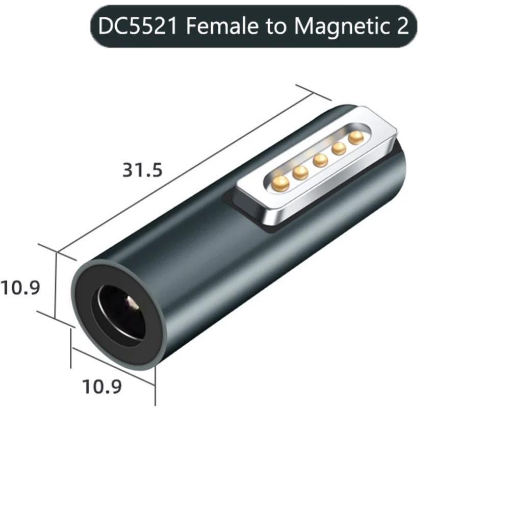 USB Type C Magnetic PD Adapter for Magsafe 1 2 MacBook Air Pro Led Indicator Fast Charging Magnet Plug Converter 20V/5A 45W/60W
USB Type C Magnetic PD Adapter for Magsafe 1 2 MacBook Air Pro Led Indicator Fast Charging Magnet Plug Converter 20V/5A 45W/60W