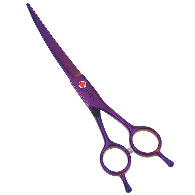 7.0 inch Professional Pet Grooming Scissors Fishbone Teeth Straight/Curved Thinning Scissor for Dogs Pet Groomer Tools Products 1pcs фиолетовый
7.0 inch Professional Pet Grooming Scissors Fishbone Teeth Straight/Curved Thinning Scissor for Dogs Pet Groomer Tools Products 1pcs фиолетовый