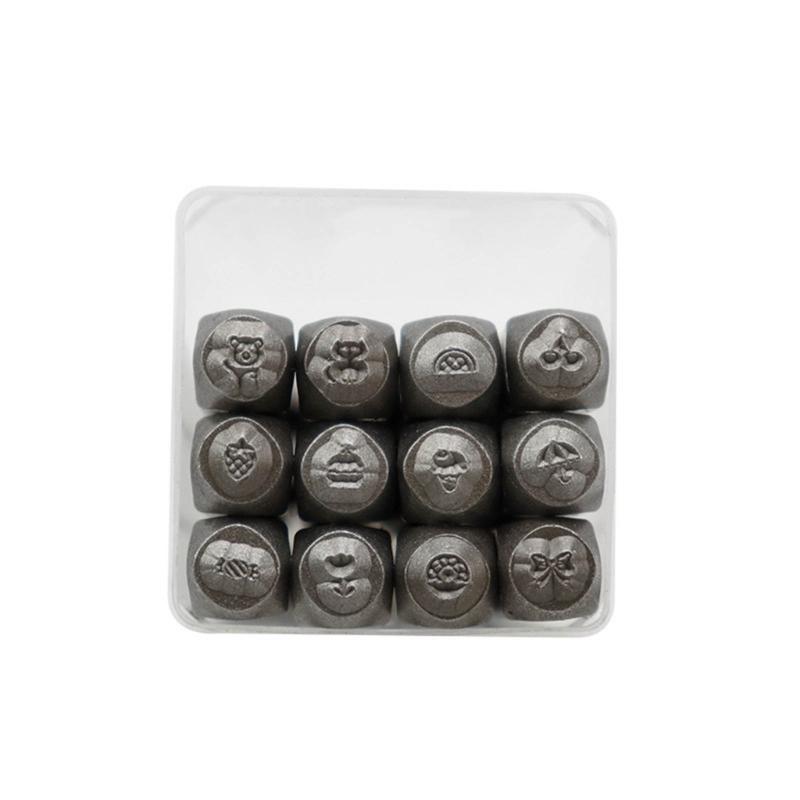 12Pcs Sweety Series Metal Stamp for DIY Craft, 3MM(1/8”) Metal Stamping Tool for Stamping Metal, Leather, Wood, 1
12Pcs Sweety Series Metal Stamp for DIY Craft, 3MM(1/8”) Metal Stamping Tool for Stamping Metal, Leather, Wood, 1