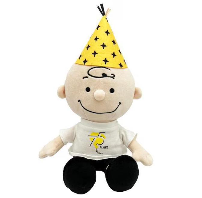 PEANUTS Snoopy Plush doll 75th Anniversary Series Party Hat Charlie Brown NEW
PEANUTS Snoopy Plush doll 75th Anniversary Series Party Hat Charlie Brown NEW