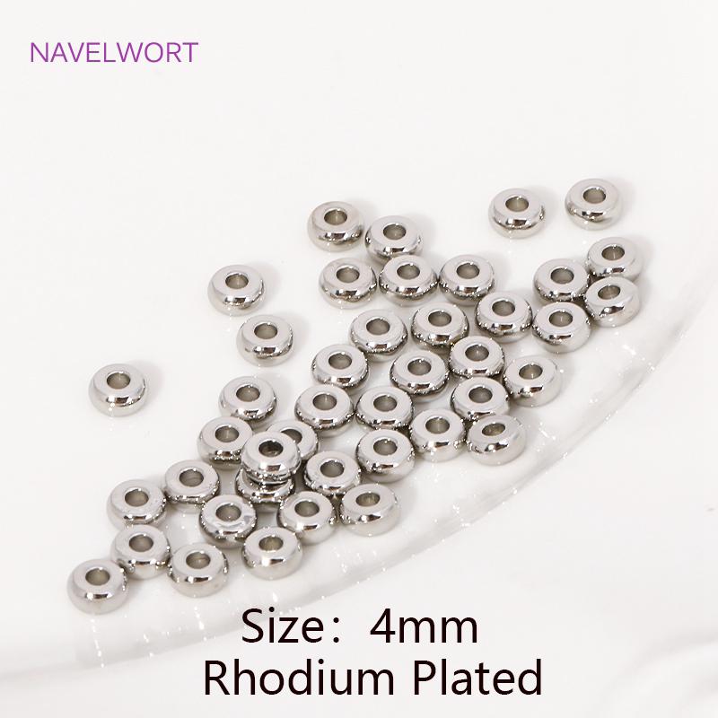 4/5mm 18K Gold Plated Round Spacer Beads Brass Flat Loose Beads For DIY Bracelet Necklace Jewelry Making Accessories Findings 50 pieces
4/5mm 18K Gold Plated Round Spacer Beads Brass Flat Loose Beads For DIY Bracelet Necklace Jewelry Making Accessories Findings 50 pieces