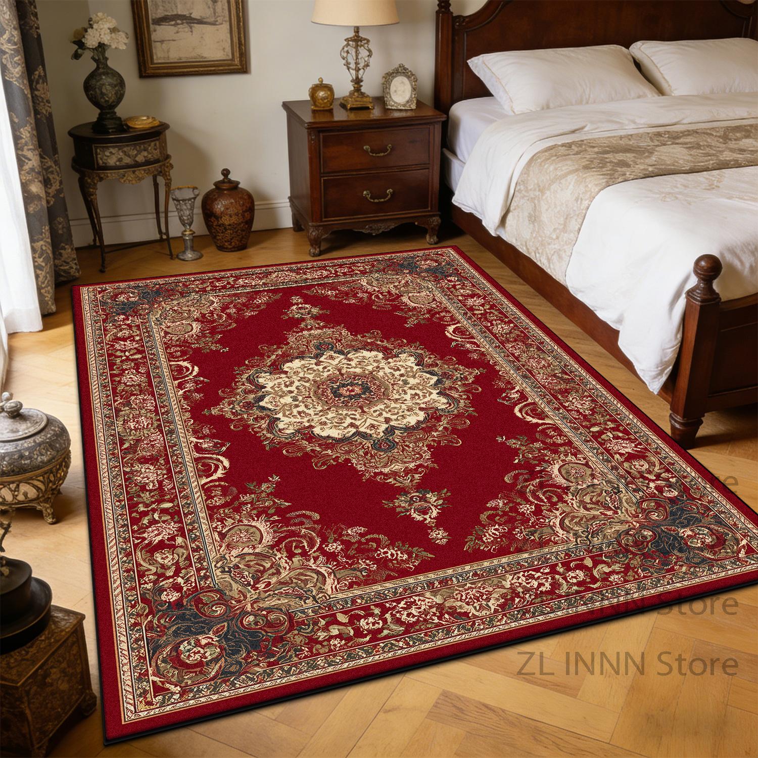 Persian Ethnic Style Bedroom Bedside Large Rugs Decoration Home Sofa Non-slip Washable Living Room Carpet Dining Room Floor Mat 60x90cm
Persian Ethnic Style Bedroom Bedside Large Rugs Decoration Home Sofa Non-slip Washable Living Room Carpet Dining Room Floor Mat 60x90cm