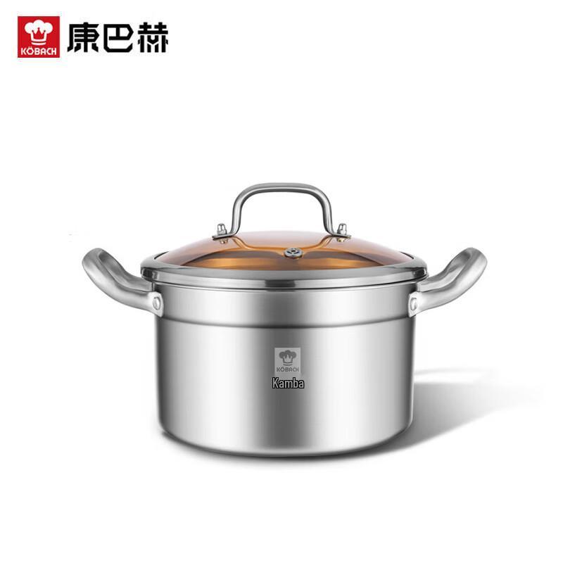 Kangbale 22cm 304 Stainless Steel Soup Pot
Kangbale 22cm 304 Stainless Steel Soup Pot