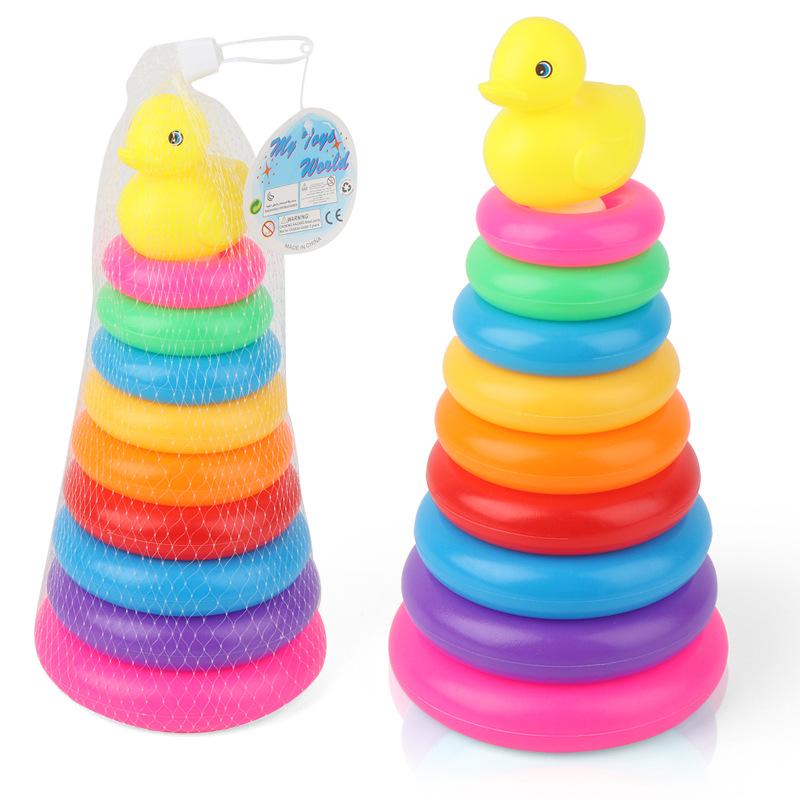 Rainbow Tower Ring Toss - DIY Educational Toy for Children
Rainbow Tower Ring Toss - DIY Educational Toy for Children