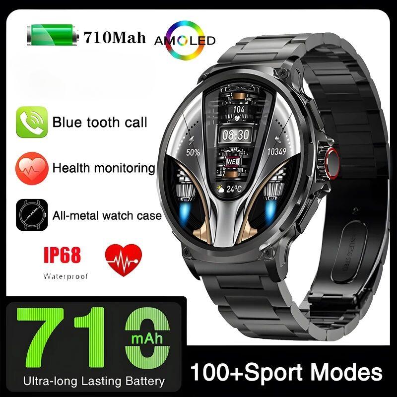 SACOSDING 2024 V69 1,85-дюймовый HD-дисплей Bluetooth-вызов Смарт-часы для мужчин 710 мАч Большая батарея 400+ циферблаты Смарт-часы для Android IOS
SACOSDING 2024 V69 1,85-дюймовый HD-дисплей Bluetooth-вызов Смарт-часы для мужчин 710 мАч Большая батарея 400+ циферблаты Смарт-часы для Android IOS
