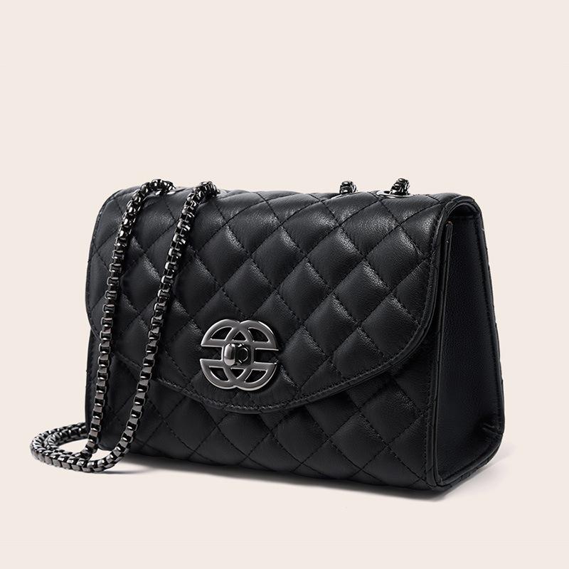 Premium Chain Bag Fashionable Versatile Shoulder Bag Cowhide Messenger Bag Light Luxury Women s Bag чорний
Premium Chain Bag Fashionable Versatile Shoulder Bag Cowhide Messenger Bag Light Luxury Women s Bag чорний