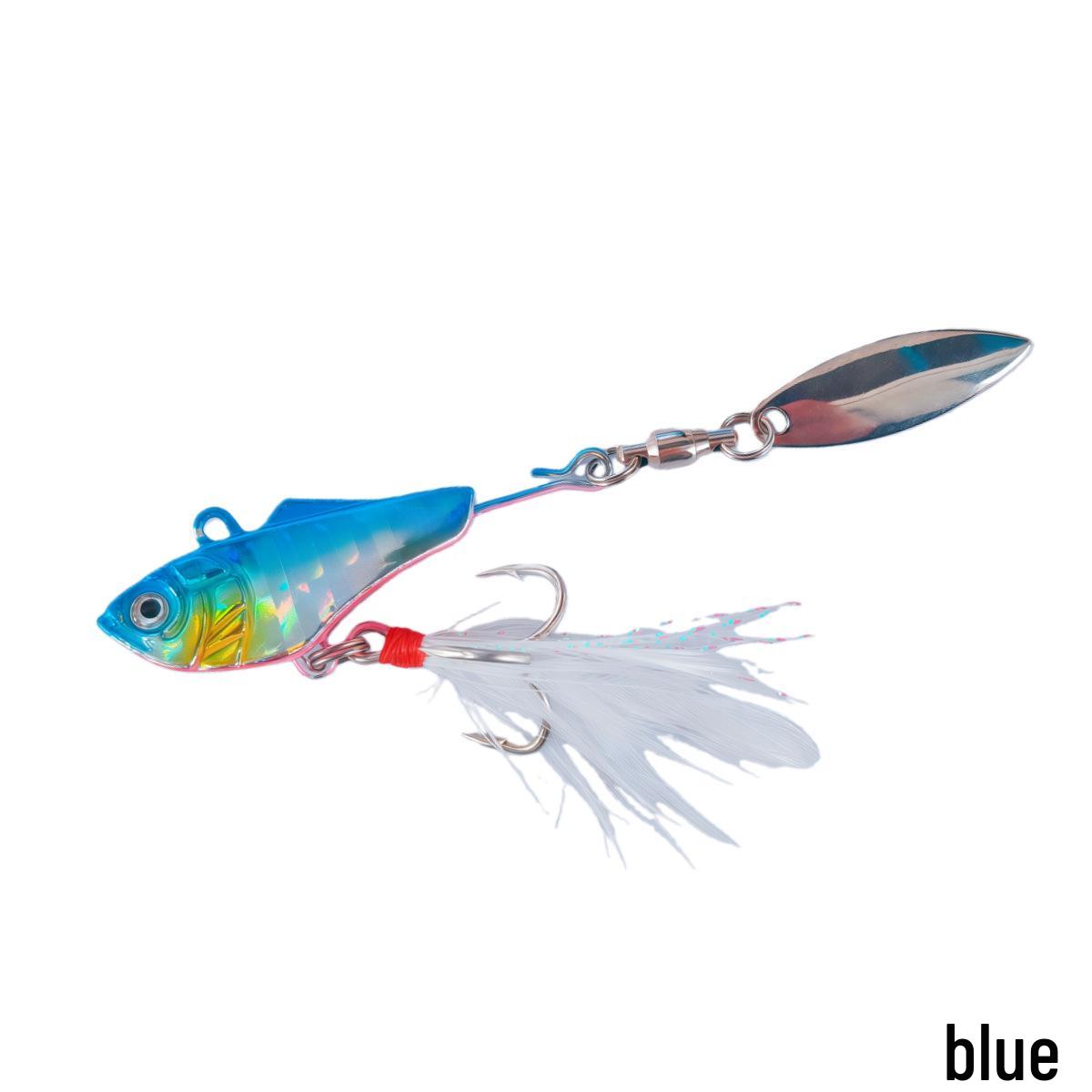 New Year s Long-Cast Spinnerbait: 10g/14g Composite Rotating Bearing, Iron Plate VIB Lure for Bass Fishing 10g
New Year s Long-Cast Spinnerbait: 10g/14g Composite Rotating Bearing, Iron Plate VIB Lure for Bass Fishing 10g
