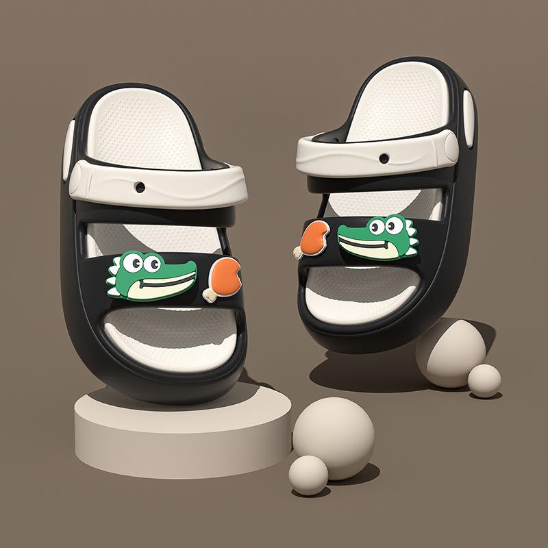 Children s summer cartoon sandals for boys and girls, suitable for indoor and outdoor wear, non-slip soft-soled kids beach flip-flops 18-19Code【Inner Length1
Children s summer cartoon sandals for boys and girls, suitable for indoor and outdoor wear, non-slip soft-soled kids beach flip-flops 18-19Code【Inner Length1