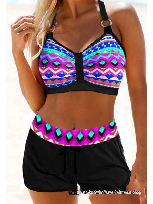 Новое женское раздельное бикини с принтом - Купальник в европейском и американском стиле XX-Large
Новое женское раздельное бикини с принтом - Купальник в европейском и американском стиле XX-Large