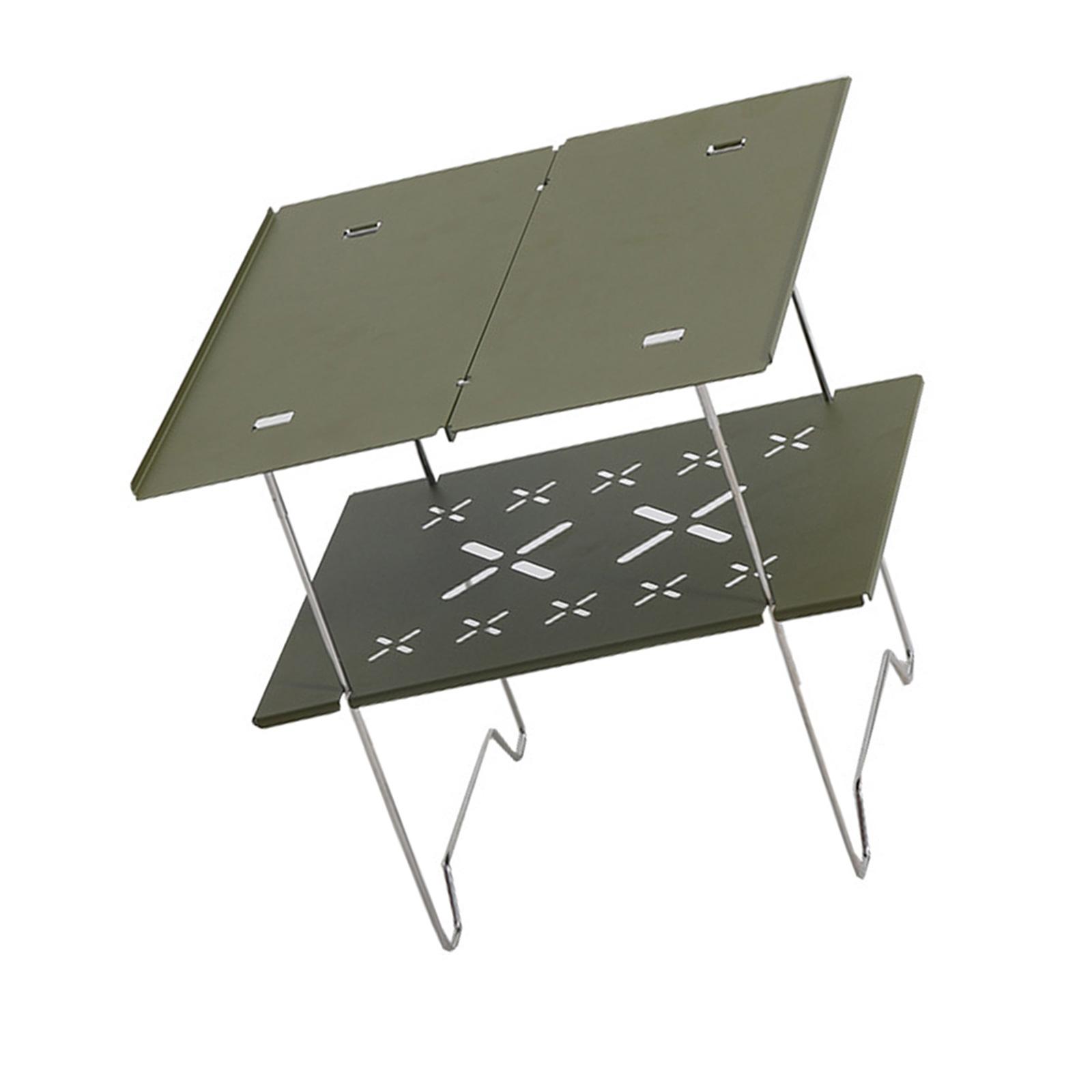 Double Layer Metal Table Camping Picnics Table Portable Table Camping Desk Beach Table Double Folding Camping Table армия зеленый
Double Layer Metal Table Camping Picnics Table Portable Table Camping Desk Beach Table Double Folding Camping Table армия зеленый