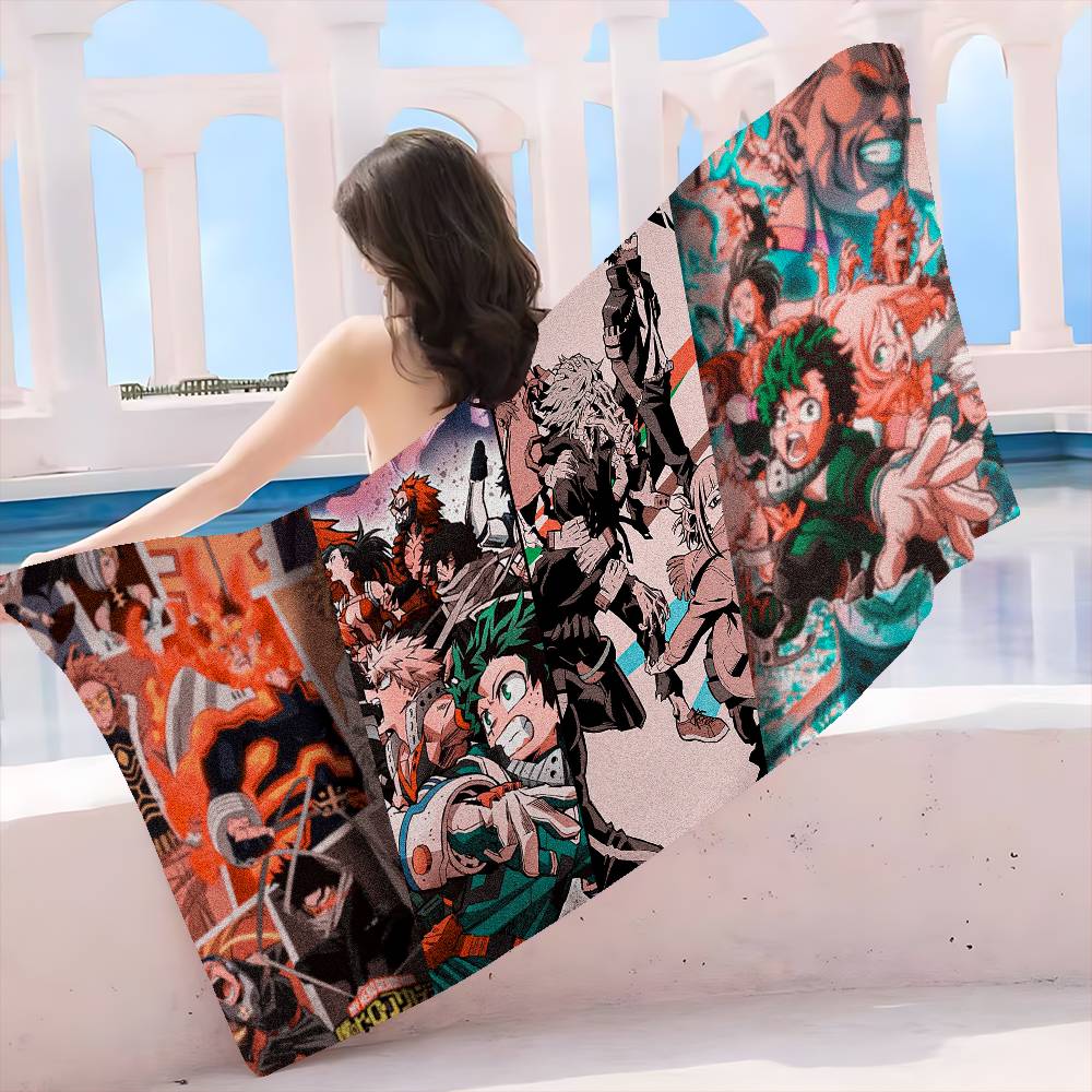 My Hero Academia Cool Cartoon Microfiber Blanket Quick Drying Beach Towels Oversized Printing Super Absorbent Pool Towel Blanket W40*H60(CM)
My Hero Academia Cool Cartoon Microfiber Blanket Quick Drying Beach Towels Oversized Printing Super Absorbent Pool Towel Blanket W40*H60(CM)