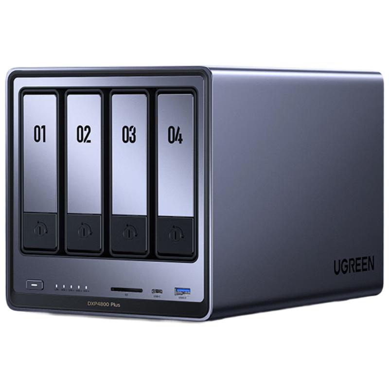 Ugreen DXP4800 Plus 4-відсіковий NAS Сервер Приватної Хмари
Ugreen DXP4800 Plus 4-відсіковий NAS Сервер Приватної Хмари