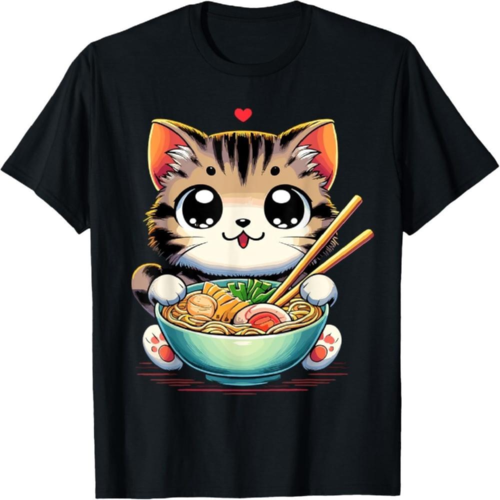 Cat Ramen Noodles Anime Kawaii Japanese Cat T-Shirt XXXXXL чорний
Cat Ramen Noodles Anime Kawaii Japanese Cat T-Shirt XXXXXL чорний