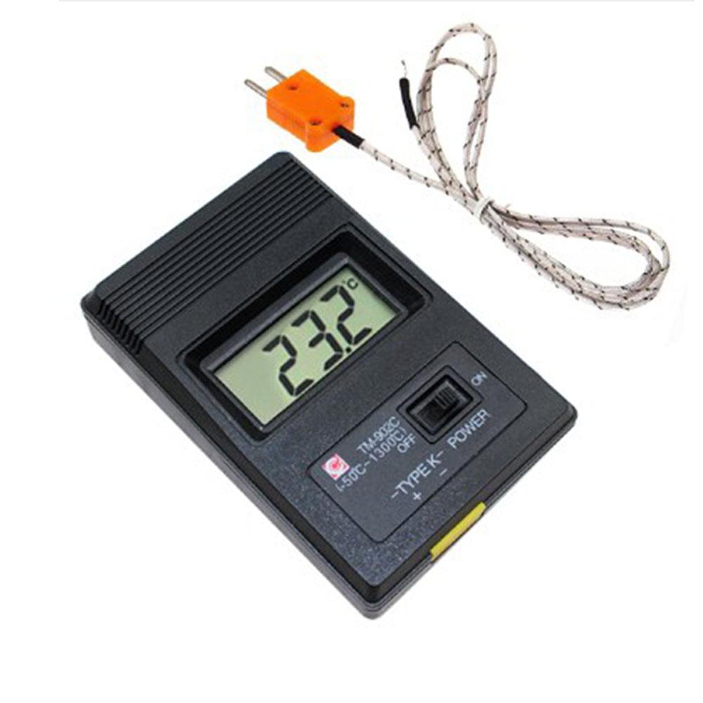 Portable Digital LCD Thermometer Temperature Detector Industrial Thermodetector Meter TM-902c#1
Portable Digital LCD Thermometer Temperature Detector Industrial Thermodetector Meter TM-902c#1