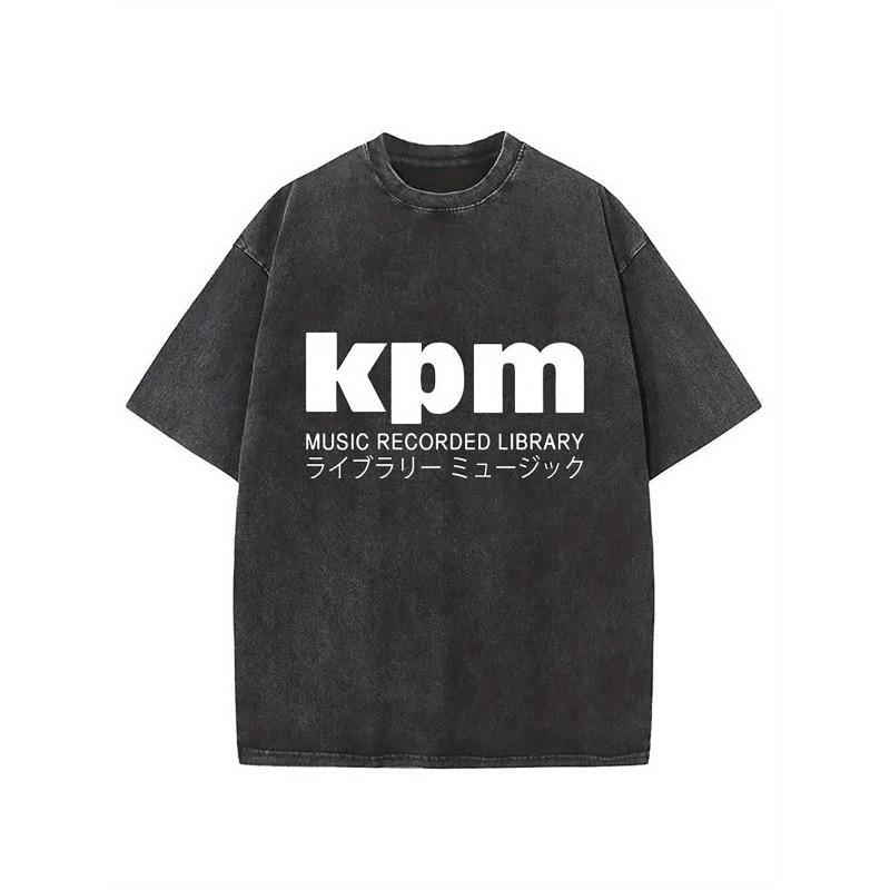 European Size 1pc, KPM Music Recorded Library Vintage Washed Cotton T-Shirt for Men - Retro Brown Casual Tee with White Print Gifts S чёрный
European Size 1pc, KPM Music Recorded Library Vintage Washed Cotton T-Shirt for Men - Retro Brown Casual Tee with White Print Gifts S чёрный