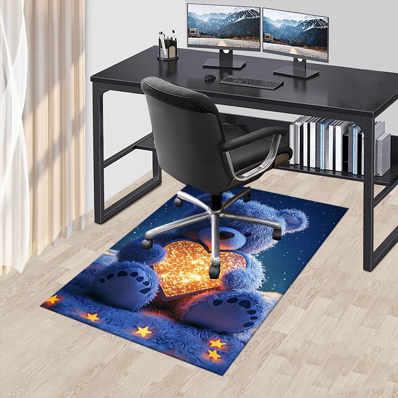 1pc Teddy Bear with Glowing Heart Chair Mat - Anime Cartoon Design, Non-Slip Carpet for Office and Home Decor, Suitable for All Seasons.C025 60cm by 90cm
1pc Teddy Bear with Glowing Heart Chair Mat - Anime Cartoon Design, Non-Slip Carpet for Office and Home Decor, Suitable for All Seasons.C025 60cm by 90cm