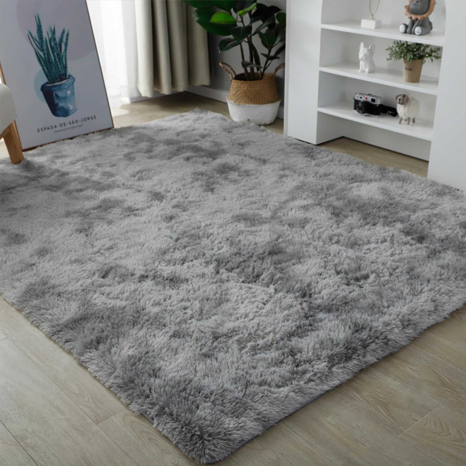 AYO Rug Rug Shaggy Rug Memory Foam Thick Washable Rug Mat Living Room Rug Nordic Fluffy All Seasons Non-Slip (Light Gray, 200300cm)
AYO Rug Rug Shaggy Rug Memory Foam Thick Washable Rug Mat Living Room Rug Nordic Fluffy All Seasons Non-Slip (Light Gray, 200300cm)