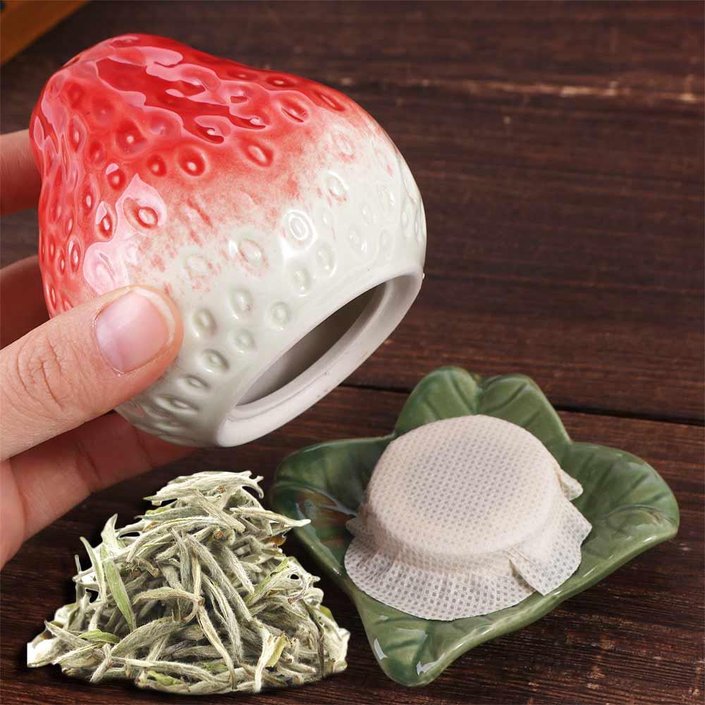 Ceramic Tea Storage Tank Simulation Sugar Jar Multifunctional Strawberry Tea Canister Bar Tea Canister
Ceramic Tea Storage Tank Simulation Sugar Jar Multifunctional Strawberry Tea Canister Bar Tea Canister