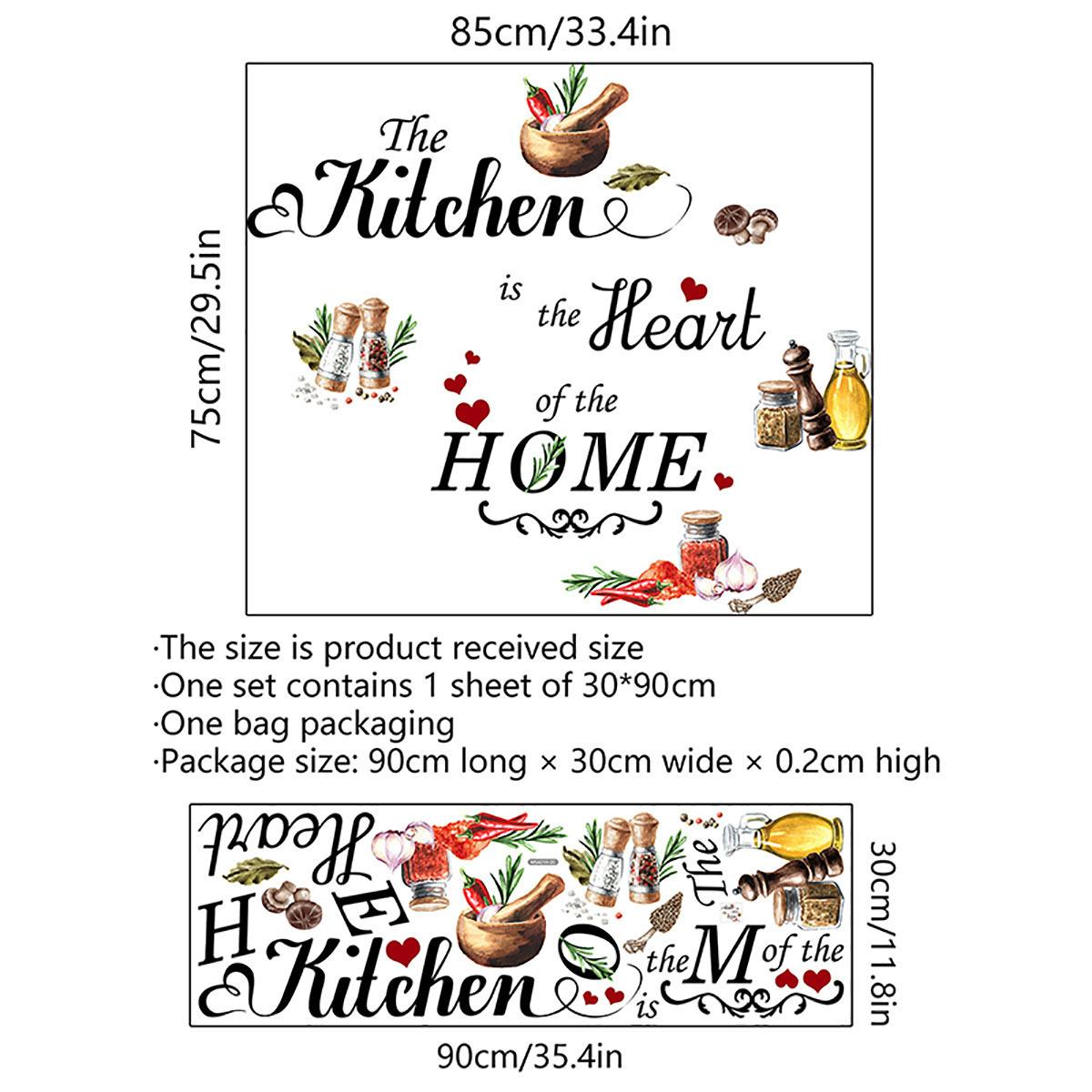 Modern Self-Adhesive PVC Vegetable & Cabbage Wall Sticker - Decal Suitable for Home Kitchen Decor, Easy Peel & Stick Application
Modern Self-Adhesive PVC Vegetable & Cabbage Wall Sticker - Decal Suitable for Home Kitchen Decor, Easy Peel & Stick Application