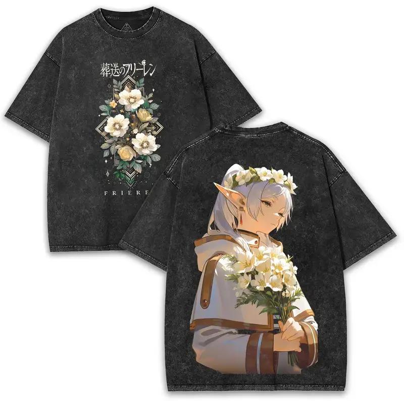 Harajuku Anime Frieren Tshirt Vintage Yk Washed Tshirt Oversized T Shirt For Mens Clothing High Quality Pure Cotton Tees Tops S
Harajuku Anime Frieren Tshirt Vintage Yk Washed Tshirt Oversized T Shirt For Mens Clothing High Quality Pure Cotton Tees Tops S