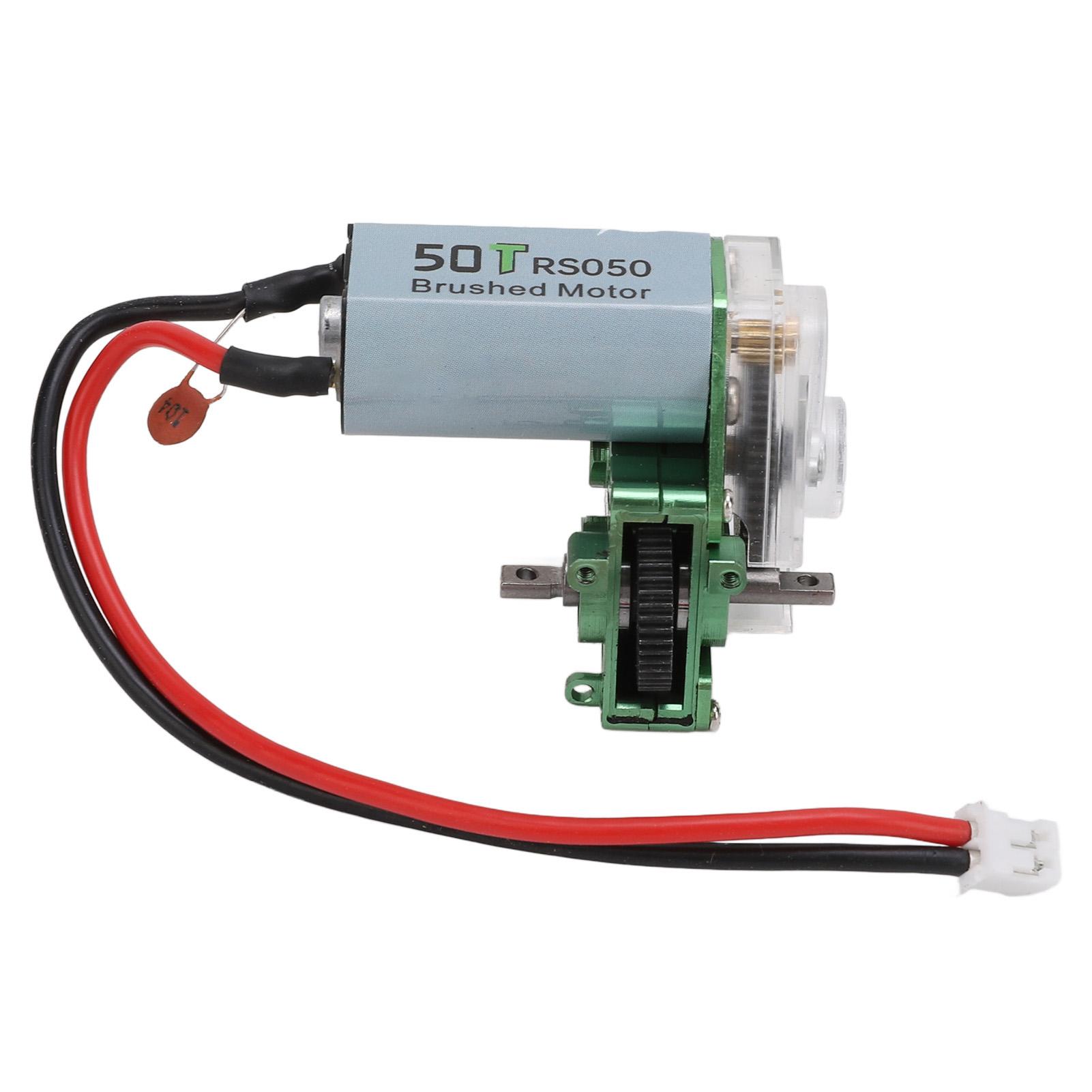 RC Gearbox with 050 50T Motor Metal Plastic Transparent Transmission Gearbox for Axial SCX24 124
RC Gearbox with 050 50T Motor Metal Plastic Transparent Transmission Gearbox for Axial SCX24 124