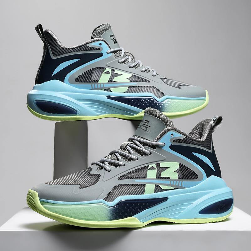 Men s High-Top Breathable Mesh Basketball Shoes Non-slip Cushioning Sports Sneakers 44 сірий
Men s High-Top Breathable Mesh Basketball Shoes Non-slip Cushioning Sports Sneakers 44 сірий