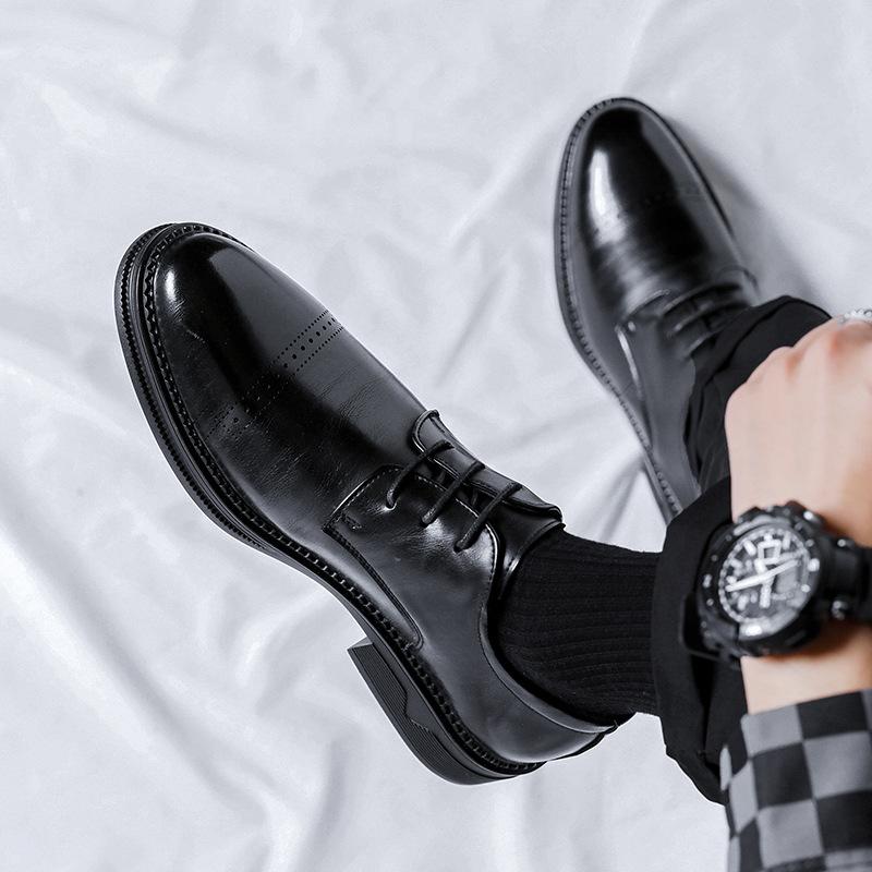 Casual leather shoes men s leather shoes business casual shoes leather shoes men s shoes wear-resistant spring and autumn four seasons leather shoes 44 чорний
Casual leather shoes men s leather shoes business casual shoes leather shoes men s shoes wear-resistant spring and autumn four seasons leather shoes 44 чорний
