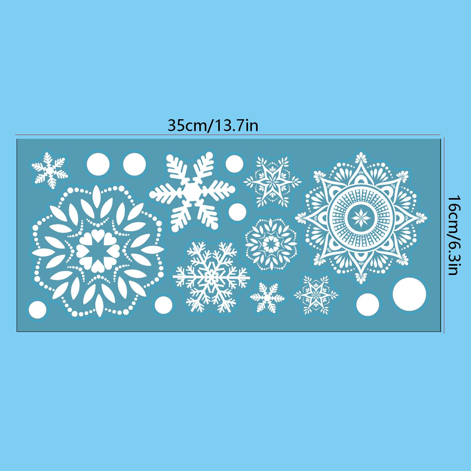 Рождественская снежинка наклейка на стекло Санта-Клаус домашний декор украшения окна электростатические зимние плакаты новогодняя наклейка 16*35cm
Рождественская снежинка наклейка на стекло Санта-Клаус домашний декор украшения окна электростатические зимние плакаты новогодняя наклейка 16*35cm