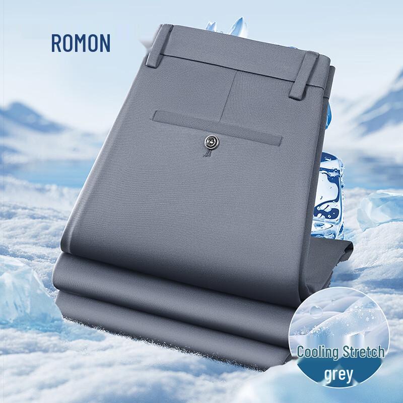 ROMON Men s Straight-Leg Elastic Casual Business Pants 38
ROMON Men s Straight-Leg Elastic Casual Business Pants 38