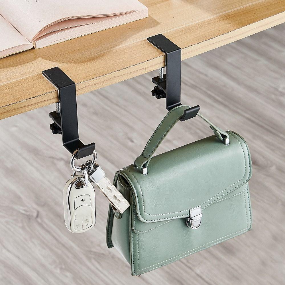 Portable Desk Edge Hook Punch-free Desk Hanger Multi-functional Backpack Storage Rack Student Style 2
Portable Desk Edge Hook Punch-free Desk Hanger Multi-functional Backpack Storage Rack Student Style 2