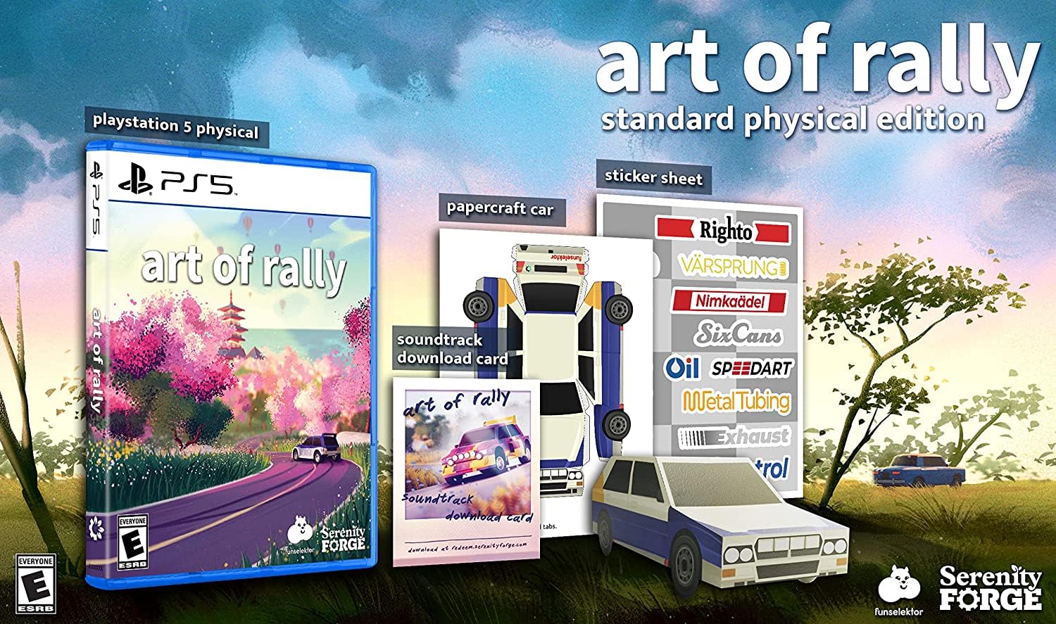 art of rally Standard Edition North PS5 - (Імпортна версія Америка) - синій 
art of rally Standard Edition North PS5 - (Імпортна версія Америка) - синій