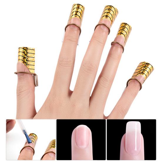 10Pcs/Set Nail Form C-Curve Clip Exquisite Foldable Manicure DIY UV Gel Extension 
10Pcs/Set Nail Form C-Curve Clip Exquisite Foldable Manicure DIY UV Gel Extension