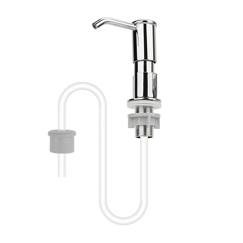 304 Stainless Steel Sink Soap Dispenser | Universal Countertop Press Pump for Kitchen/Lavatory Liquid Dispensing срібний
304 Stainless Steel Sink Soap Dispenser | Universal Countertop Press Pump for Kitchen/Lavatory Liquid Dispensing срібний