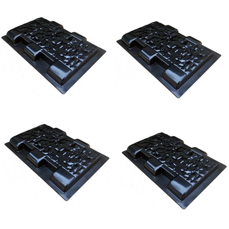 Fresh 4X Irregularly Cement Mold Plastic Brick Stone Concrete Mould Garden Path Stone Pillar Mold Stepping Decorative Fence чорний
Fresh 4X Irregularly Cement Mold Plastic Brick Stone Concrete Mould Garden Path Stone Pillar Mold Stepping Decorative Fence чорний