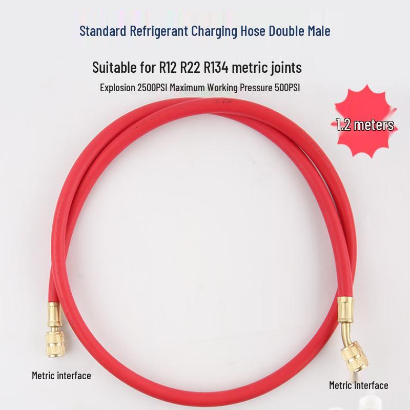 Automotive AC Refrigerant Charging Hose
Automotive AC Refrigerant Charging Hose