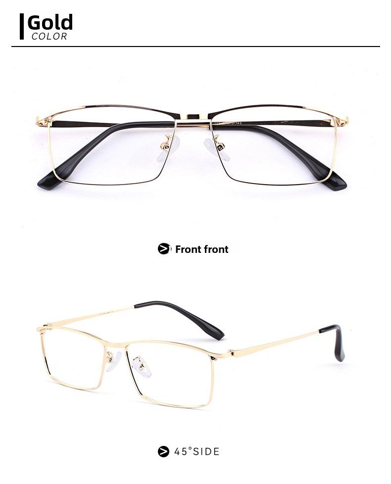 56mm-142mm rectangular glasses frame Men s reading glasses Full frame flat glasses myopia Different degrees Anti blue light 0 золотой
56mm-142mm rectangular glasses frame Men s reading glasses Full frame flat glasses myopia Different degrees Anti blue light 0 золотой