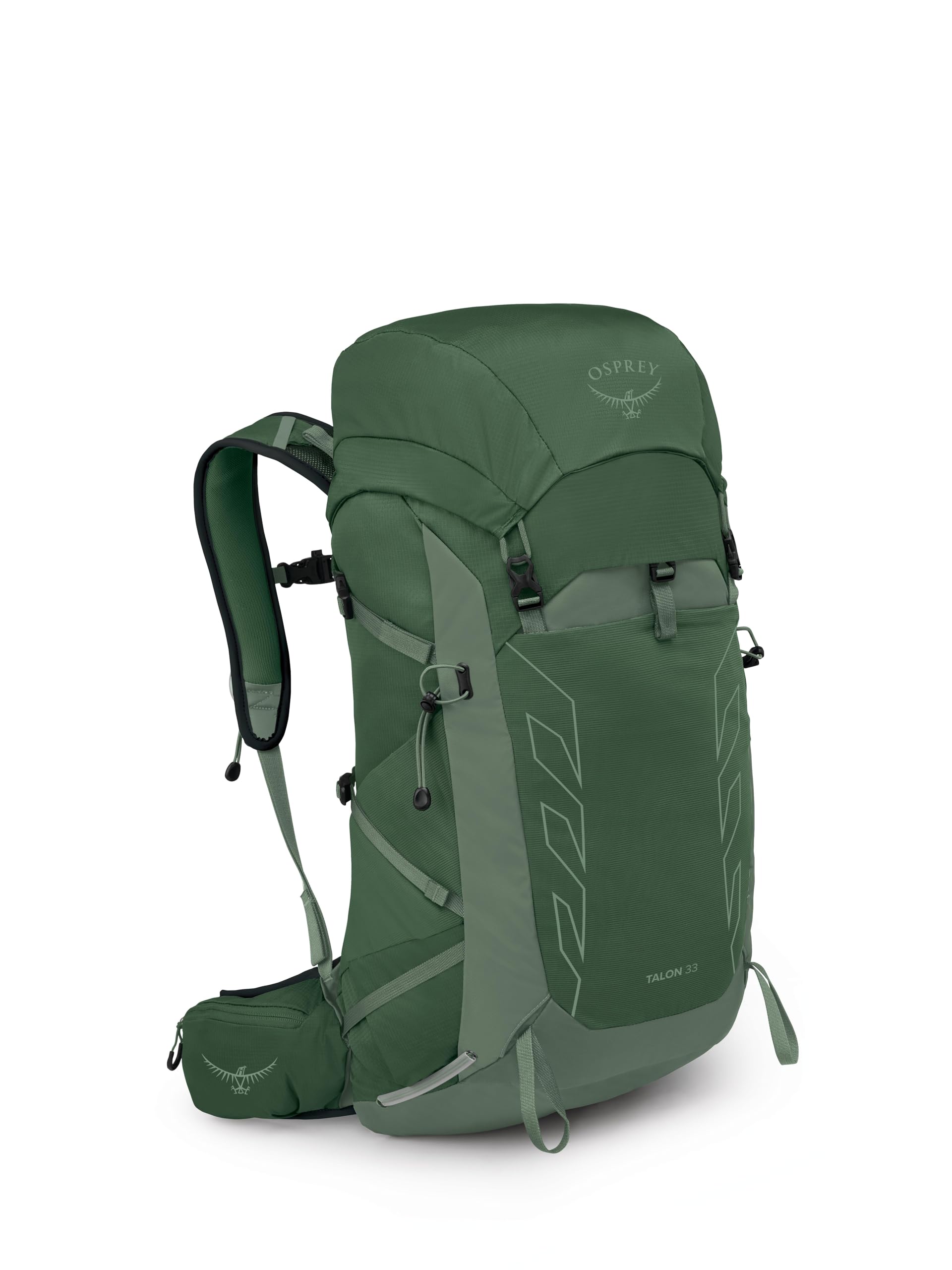 Osprey Talon 33L Men s Lightweight Hiking Backpack with Hipbelt, Green CanopyPine Leaf
Osprey Talon 33L Men s Lightweight Hiking Backpack with Hipbelt, Green CanopyPine Leaf