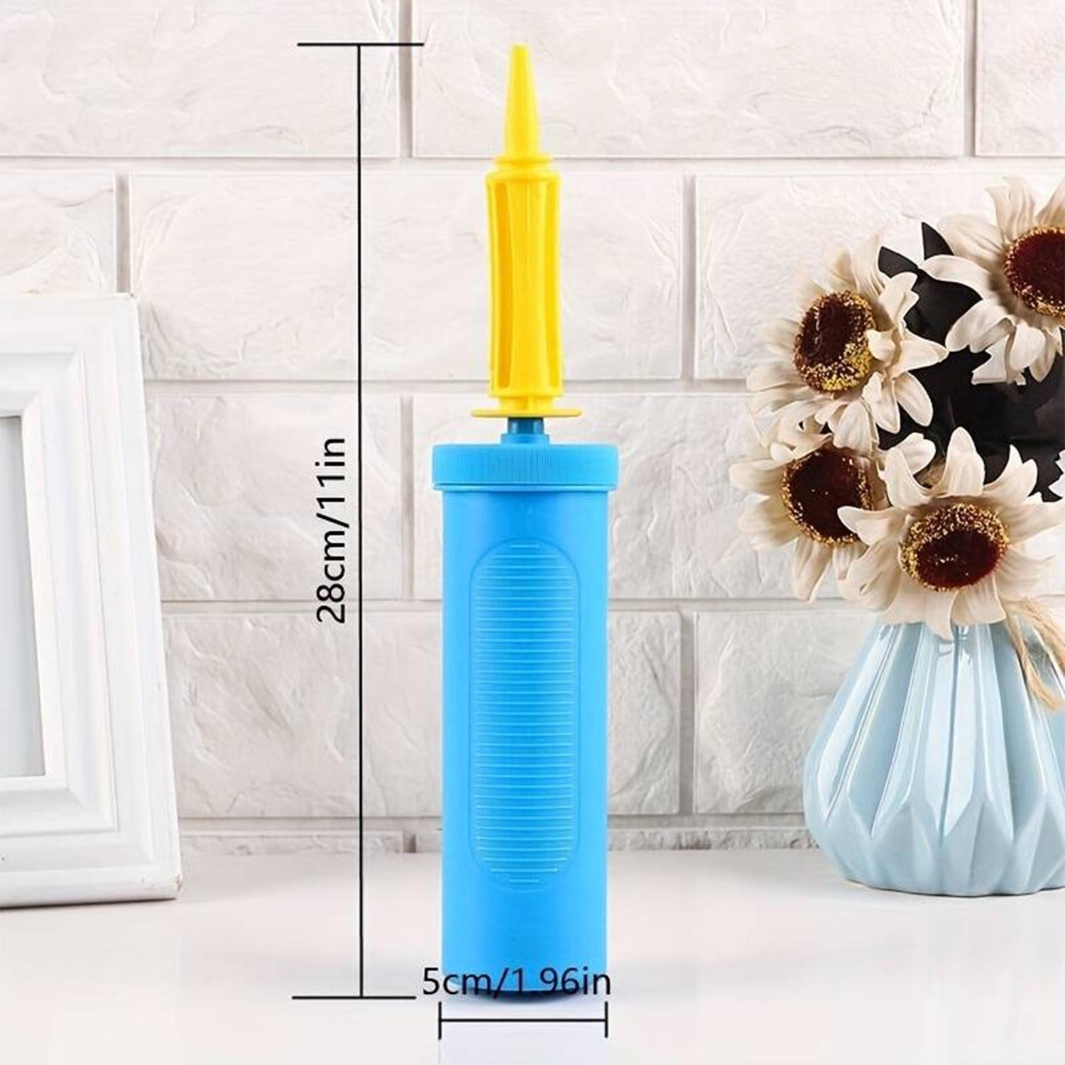 Цельный эргономичный ручной насос для воздушных шаров - двойного действия, прочный материал, идеально подходит для Хэллоуина, Рождества, Дня святого Валентина.
Цельный эргономичный ручной насос для воздушных шаров - двойного действия, прочный материал, идеально подходит для Хэллоуина, Рождества, Дня святого Валентина.